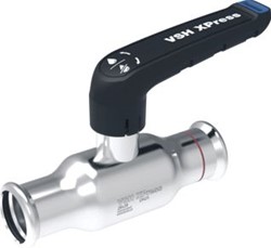VSH XPRESS STAALVERZINKTE FULLFLOW KOGELKRAAN FF 18 DN15 1015000100