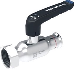 VSH XPRESS STAALVERZINKTE FULLFLOW KOGELKRAAN MET WARTEL FF 18XG3/4 DN15 1015001400