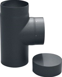 NEDCO RGA ZWART STAAL A130 MM T-STUK + DOP 68752301