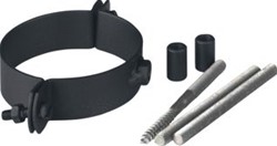 NEDCO RGA PK D80MM MUURBEUGEL ZWART