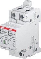 ABB NETOVERSPANNINGSBEVEILIGING SYSTEM PRO M COMPACT OVERSPANNINGSBEVEILIGING TYPE 2 1-N POLIG TT-TNS 40-20KA SAFETY 2CTB815704R0200