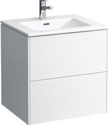 LAUFEN PRO S-BASE BADMEUBEL 60 CM MET WASTAFEL-1 KRGT-2 LADEN SOFTCLOSE MAT WIT H8649602601041