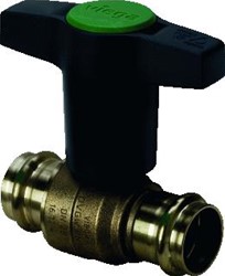 VIEGA EASYTOP KOGELKRAAN DN18 PERS X PERS 746384