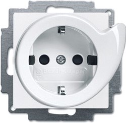 ABB BUSCH JAEGER WANDCONTACTDOOS RA KV CENTRAALPLAAT UITWERP INBOUW F-MATWIT 2CKA002013A5420
