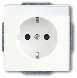 ABB BUSCH JAEGER TEKSTWANDCONTACTDOOS RA KV CENTRAALPLAAT INBOUW F-MATWIT 2CKA002013A5433