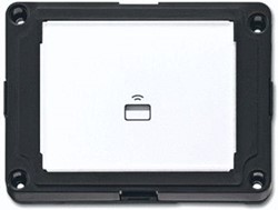 ABB BUSCH-JAEGER FUNCTIEMODULE DEURCOMMUNICATIE TOEGANGSCONTROLE HXBXD 71X98X29MM WIT 2CKA008300A0520