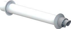 COX GEELEN ECONEXT MUURDOORVOER 80/125MM MET PP ROOKGASPIJP BDCLAA601