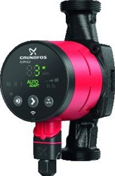 GRUNDFOS ALPHA2 CIRCULATIEPOMP 25-60 DN 25 1X230V 1.94M3/H PN 10 GIETIJZER B1XB2XHXL 44X44X104X180MM 99411175
