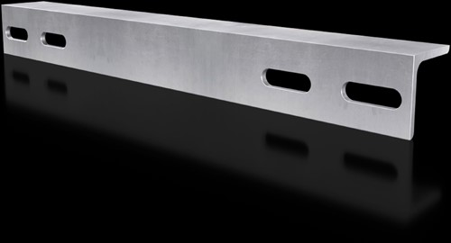 RITTAL VX KABELBEVESTIGINGSRAILS HOEKPROFIEL VOOR TREKONTLASTING VOOR KASTBREEDTE 400 MM STAAL VERZINKT  8619400-2