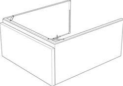 NIBE TOC 2550 TOP CABINET BEPLATING TOT PLAFOND VOOR PLAFONDHOOGTE 2550 M 089758