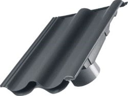 UBBINK RIOOLONTLUCHTINGSPAN VERHOLEN SNELDEK 5-55 1-PANS SND ZWART/GRIJS 0130005