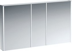 LAUFEN FRAME 25 TOILETKAST 130 X 15 CM MET LED VERLICHT EN AMBIENT LIGHT 3 X 2-ZIJDIGE SPIEGELDEUR SENSORSWITCH H4087549001451