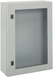 SCHNEIDER ELECTRIC SPACIAL CRN DEUR 600X400X200MM IP66 / IK08 TRANSPARANT RAL7035 NSYCRN64200T