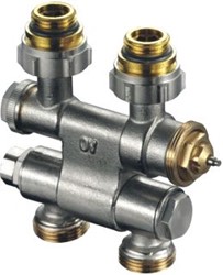OVENTROP MULTIBLOCK H-ONDERBLOK TF THERMOSTATISCH 2-PIJPS 1/2 DRAAIBAAR KVS = 0,75 M3/H 1184035