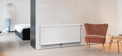 BRUGMAN CENTRIC PANEELRADIATOR TYPE22 600X900 VERKEERSWIT RAL9016 136M2260090000