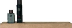 LOOOX WOODEN WANDPLANK FREE 80 CM OLD-GREY. EEN PLANCHET MET BLINDE OPHANGING. GEMAAKT UIT MASSIEF EIKENHOUT. WWSFREE80