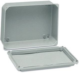 SCHNEIDER ELECTRIC SPACIAL SDB KLEMMENKAST LAAG DEKSEL 155X105X61MM IP55 GRIJS NSYDB1510M