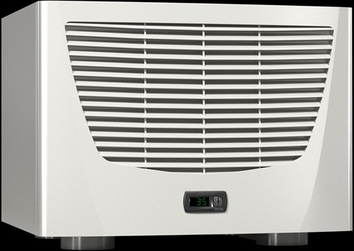 RITTAL SK LUCHT/WATER-WARMTEWISSELAAR DAKMONTAGE 4KW 400V 50/60HZ 597X417X475MM BXHXD RAL 7035 MET COMFORTCONTROLLER  3210540-3