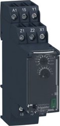 SCHNEIDER ELECTRIC HARMONY TIJDRELAIS OPKOMEND VERTRAAGD 0.05S-300H 24-240V AC/DC 1M/V RE22R1MAMR