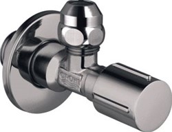 GROHE HOEKSTOPKRAAN HAAKS EENGREEPS 1/2 X 3/8 (KNELKOPPELING) HARD GRAPHITE 22037A00