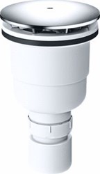 GROHE UNIVERSAL AFVOERGARNITUUR VOOR DOUCHE VERTICAAL 112MM DIAMETER CHROOM 49533000