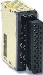 OMRON MODULAR PLC CJ-SERIE ANALOOG 6 IN J/K THERMOKOPPEL GEBRUIKT 3 TOT 6 DIGITALE I/O WOORDEN MET SCHROEFLOZE KLEMVERBINDING