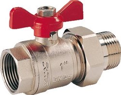 COMAP 3-DEL. KOGELKRAAN 3/4 VLINDER BI X BU V111049001