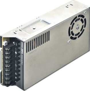 OMRON VOEDING S8FS-C 350 W 100-240 VAC INPUT 24 VDC 14.6 A OUTPUT UPPER TERMINAL S8FSC35024