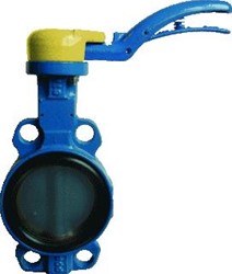 SOCLA VLINDERKLEP SYLAX DN100 WAFER GAS PS 6 BAR HANDGREEP G 149G038774