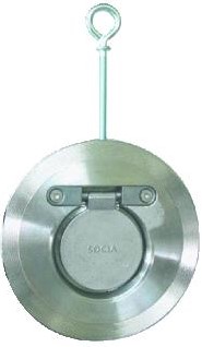 SOCLA 627V INKLEM TERUGSLAGKLEP RVS DN100 PN10 16 SCHARNIERENDE KLEP socla-627v-inklem-terugslagklep-rvs-dn100-pn10-16-scharnierende-klep