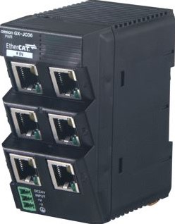 OMRON 6 POORT ETHERCAT JUNCTION SLAVE VOOR HET REALISEREN VAN AFTAKKINGEN I GXJC06