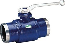 UBEL KOGELAFSLUITER STAAL DN65 LAS 0500773
