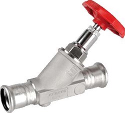 KEMPER KLEPAFSLUITER RVS 50MM MAPRS ZA 0730005000
