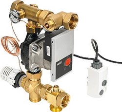 HENCO GROEP MET REGELING VOOR CONSTANTE TEMPERATUUR MET POMP UFH-PGKTA