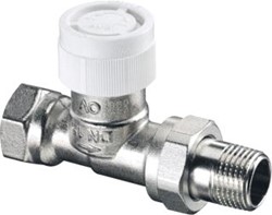 OVENTROP THERMOSTATISCHE RADIATORAFSLUITER AV9 3/4 RECHT 1183806