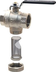 UBEL KOGELAFSLUITER DN15 1-2-FILT