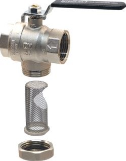 UBEL KOGELAFSLUITER DN15 1-2-FILT 014006