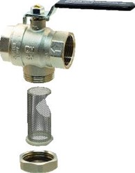 UBEL KOGELAFSLUITER DN25 1-FILT 014010