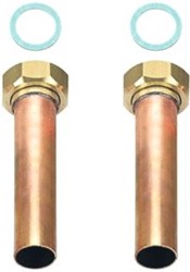 VAILLANT AANSLUITING SET 2 X KOPPELING 1 1/4 28 MM 0020212636