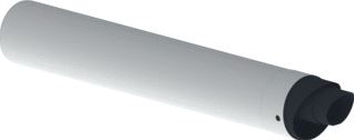 BURGERHOUT EASYSAFE GEVERLDOORVOER CONCENTRISCH 60/100MM PP/PP ZWART 410470087