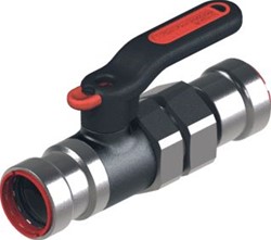 VSH POWERPRESS WARTEL KOGELKRAAN 1/2 X 1/2 (PERSMOF X PERSMOF) PN16 MESSING (DZR) PWR9440068