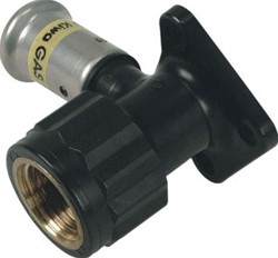 HENCO SANITAIR MUURPLAAT BINNENDRAAD GAS 16X3/8 2PKG-1603