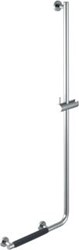 GEESA COMFORT & SAFETY DOUCHESTANG + WANDGREEP RECHTS MET/ANTI-SLIP HANDVAT CHROOM 915825-62-R