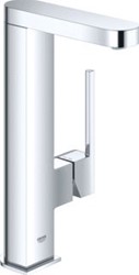 GROHE PLUS WASTAFELMENGKRAAN L-SIZE PO WASTE EENGREEPS 1-GATS 253MM HOOGTE GLAD 119MM UITLOOP UITTREKBAAR CHROOM 23844003