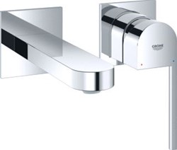 GROHE PLUS INBOUWMENGKRAAN AFBOUWDEEL M-SIZE WAND EENGREEPS 2-GATS G1/2 147MM VOORSPRONG UITLOOP VAST CHROOM 29303003
