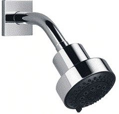 DORNBRACHT HOOFDDOUCHE 3-VOUDIG VERSTELBAAR 1/2 MET KOGELSCHARNIER EN ROZET 6X6CM CHROOM 2850898000
