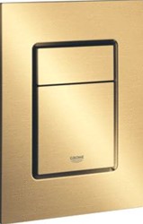 GROHE SKATE COSMOPOLITAN S BEDIENINGSPLAAT MECHANISCH TWEEKNOPS 172 X 130MM (LXB) KUNSTSTOF COOL SUNRISE GEBORSTELD 37535GN0