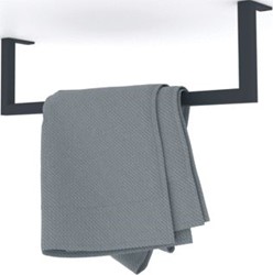 LOOOX HANDDOEKHOUDER 50 CM MAT ZWART WHH50MZ