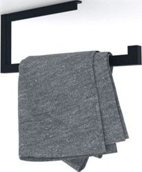 LOOOX HANDDOEKHOUDER MAT ZWART WROLL35MZ