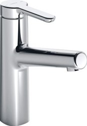 HANSA DESIGNO 1-GATS WASTAFELKRAAN MET VASTE UITLOOP ZONDER WASTE CHROOM 51882283